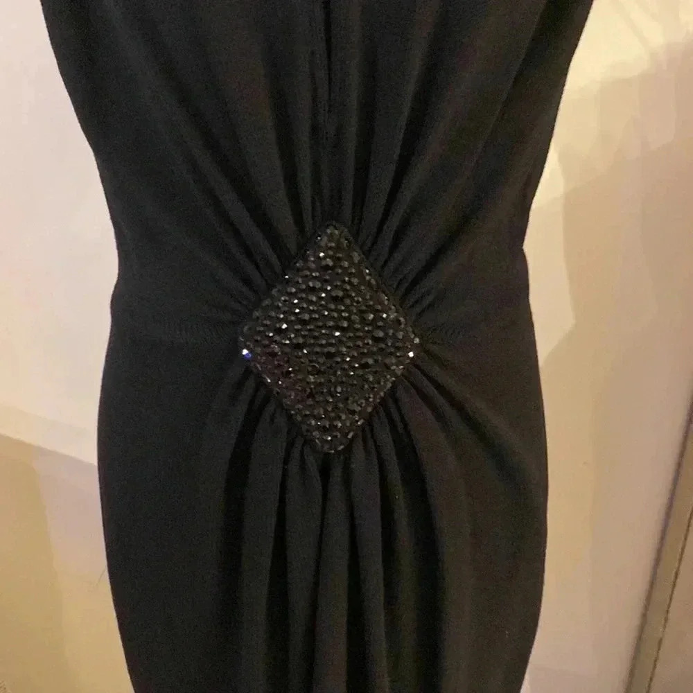 ST. JOHN evening dress size 10 - Picture 3 of 10